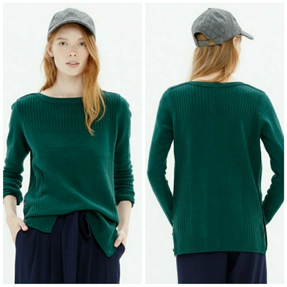 Madewell Sweaters - Madewell Green Pinewood Pullover Sweater